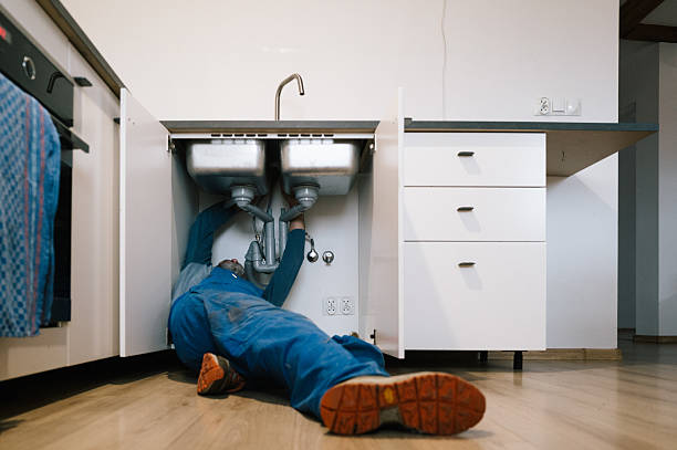 Professional Drain Cleaning technician working in Othello, WA